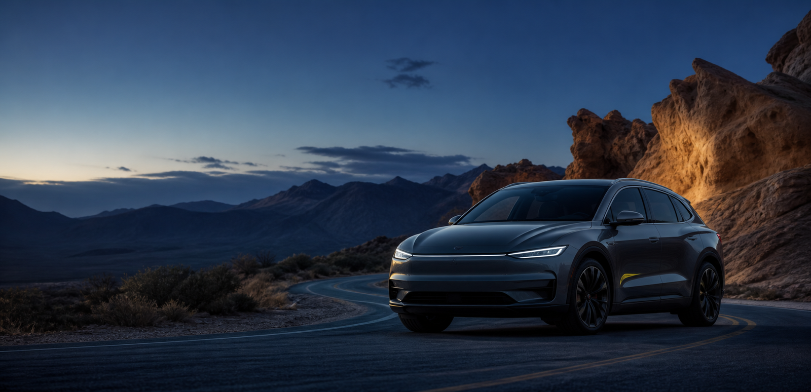 Vanta Road car rental website preview